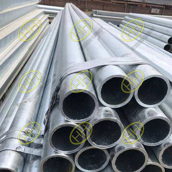 ASME B36.10 ASTM A53 Gr.B galvanized SMLS pipes