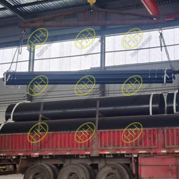 Haihao Group ships ASME B36.10 ASTM A106 Grade B pipes to Iraq