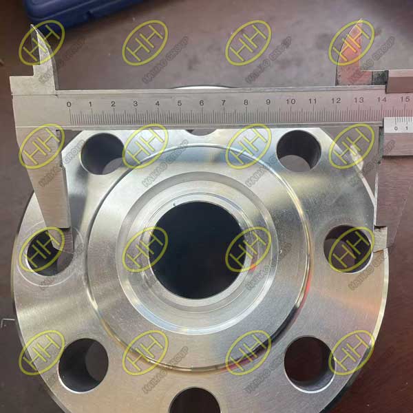 Quality inspection of API 6A TYPE 6BX API 6A TYPE 6BX ASTM A182 GR. F55 flange flange